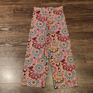 ❤️ NWOT! HALEY & THE HOUND HIGH RISE WIDE LEG PULL ON PANTS, SMALL